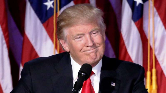 Donald Trump, Presiden terpilih Amerika Serikat.