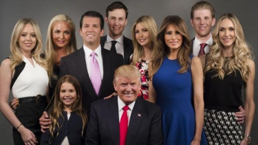 Keluarga Besar Donald Trump.