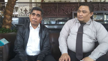 Keluarga Nasrudin Zulkarnaen gelar jumpa pers terkait pembebasan Antasari Azhar, Kamis, 10 November 2016.