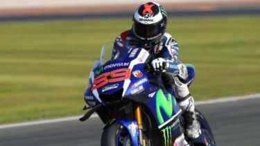 Jorge Lorenzo saat masih memperkuat Movistar Yamaha
