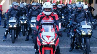 Touring CBR250RR di Bali.
