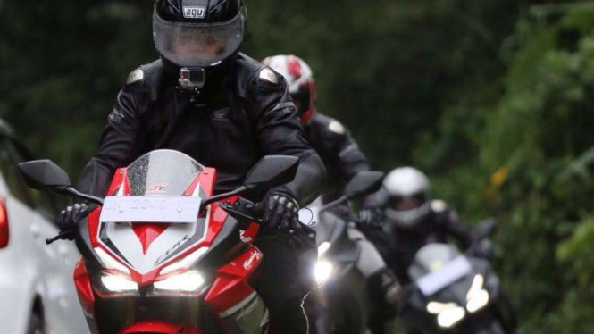 Touring CBR250RR di Bali.