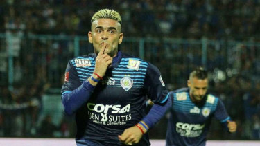 Penyerang Arema, Cristian Gonzales