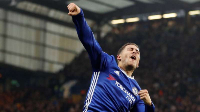 Bintang Chelsea, Eden Hazard.