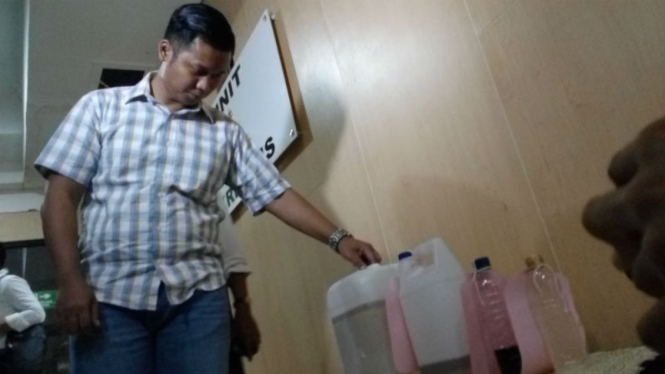 Kasus Solar bercampur air di SPBU Depok