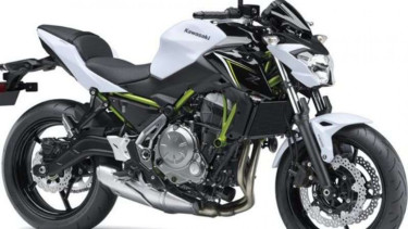 Kawasaki Z650.