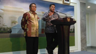 CEO Plug and Play, Saeed Amidi dan Menkominfo Rudiantara.