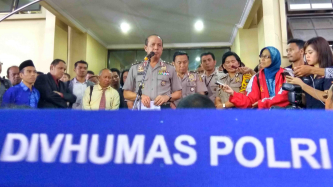 Kepala Divisi Hubungan Masyarakat Polri, Irjen Pol Boy Rafli Amar di Mabes Polri