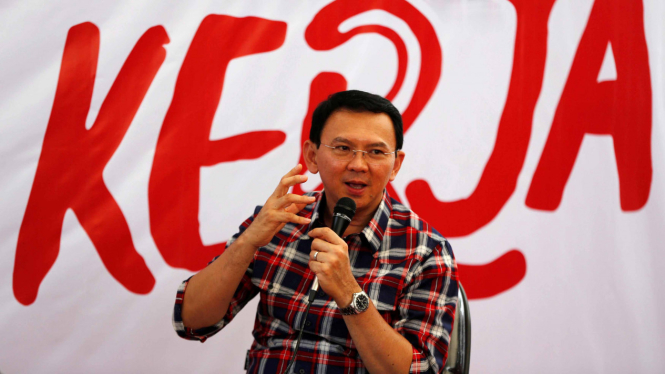 Basuki Tjahaja Purnama atau Ahok.