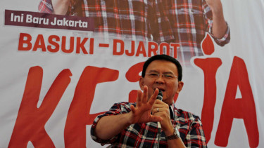 Basuki Tjahaja Purnama atau Ahok.