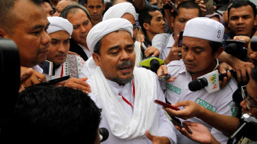 Imam Besar Front Pembela Islam, Rizieq Shihab.
