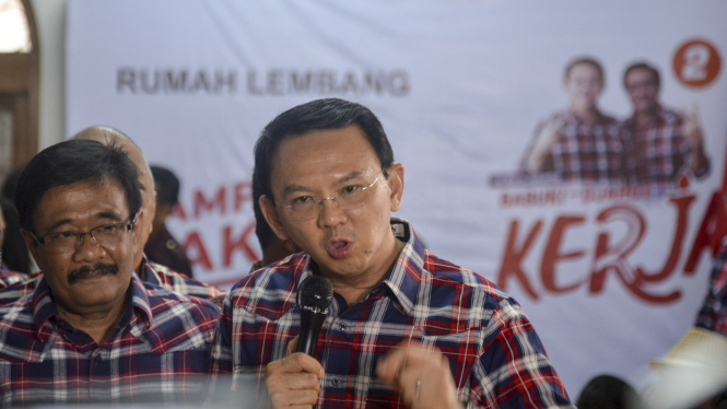 Basuki Tjahaja Purnama alias Ahok.