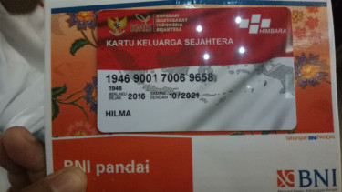  Kartu Keluarga Sejahtera (KKS) yang diluncurkan pemerintah