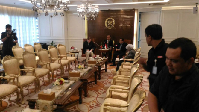 Wakil Ketua DPR Taufik Kurniawan menerima Dubes Portugal 