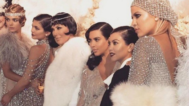 Keluarga Kardashian dan Jenner.