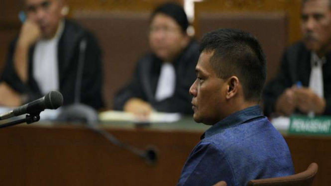 Rohadi dalam persidangan