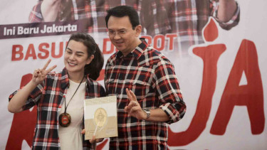 Dukungan kepada Ahok di Rumah Lembang
