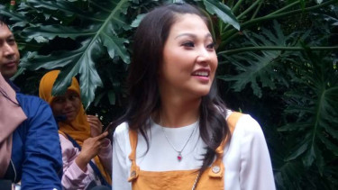 Sarwendah Tan di Ulang Tahun Mainaka Zanatti Bakrie