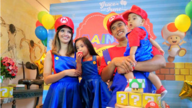 Perayaan ulang tahun anak kedua Ardi Bakrie dan Nia Ramadhani.