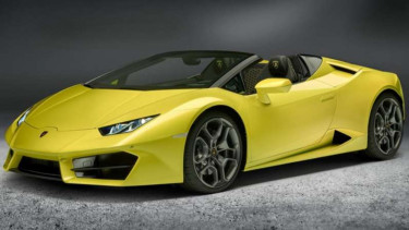 Lamborghini new Huracan Spyder