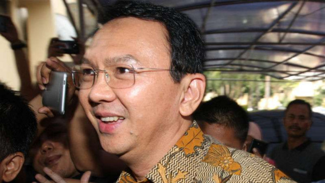 Gubernur DKI Jakarta nonaktif Basuki Tjahaja Purnama.
