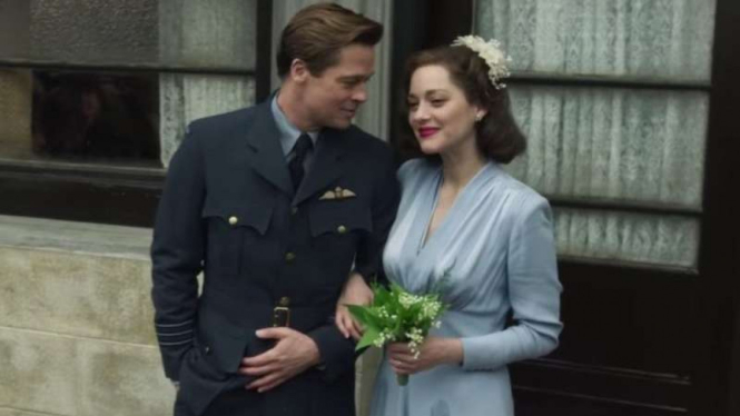 Salah satu adegan di film Allied.