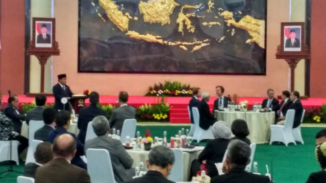 Ketua DPR RI Ade Komarudin menerima kunjungan Perdana Menteri Belanda Mark Rutte