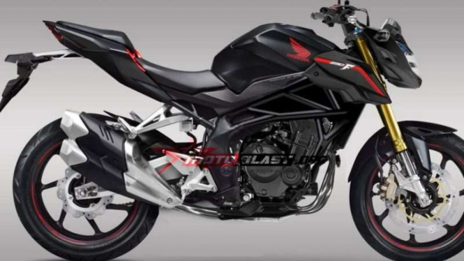 Rendering CBR250RR versi naked.