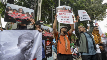 Aksi Solidaritas Peduli Rohingya
