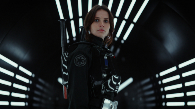 Salah satu adegan di film Rogue One: A Star Wars Story