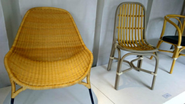 Ilustrasi furnitur tradisional.