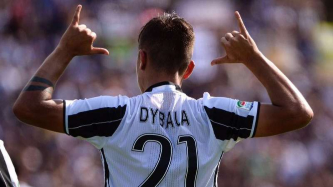 Penyerang Juventus, Paulo Dybala