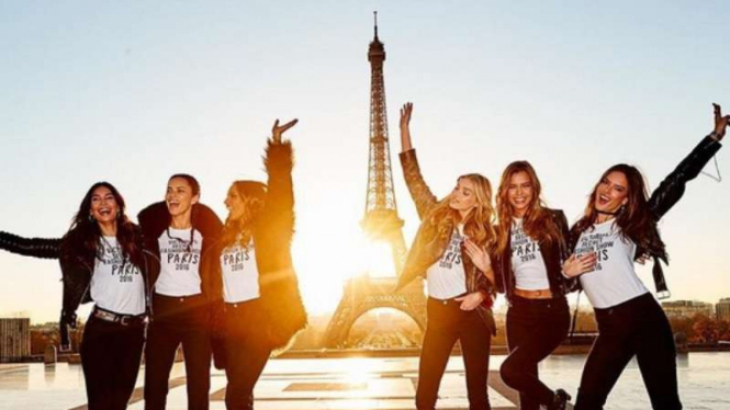 Model Victoria's Secret di Paris, Prancis