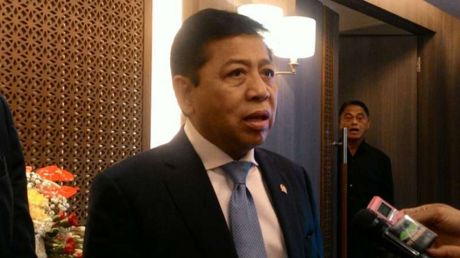 Ketua DPR Setya Novanto.