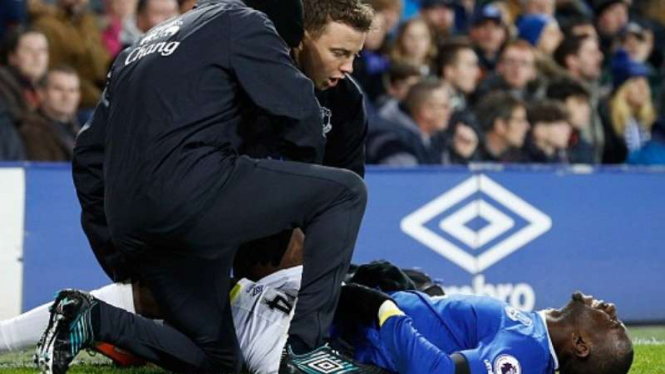Pemain sayap Everton, Yannick Bolasie