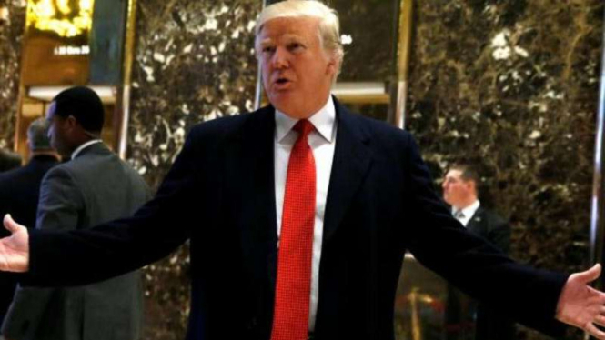 Presiden terpilih AS, Donald Trump