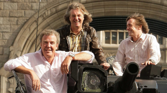Jeremy Clarkson, James May dan Richard Hammond.