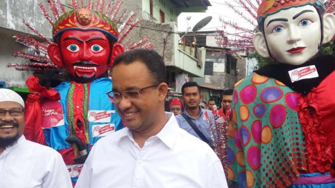 Calon Gubernur DKI Jakarta, Anies Baswedan.
