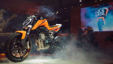 Versi purwarupa KTM Duke 790.