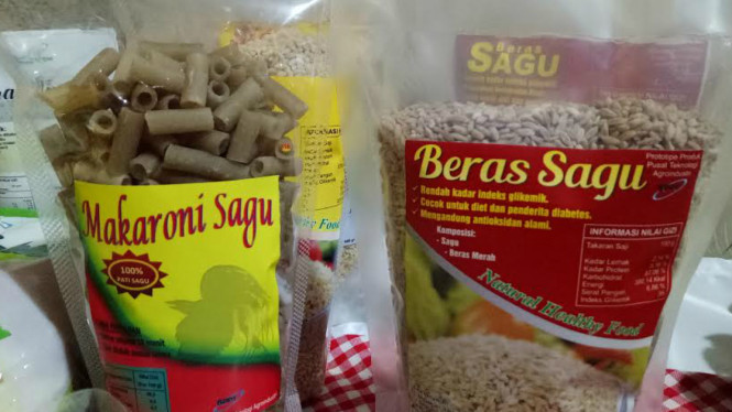 Sagu beras olahan dari mesin BPPT