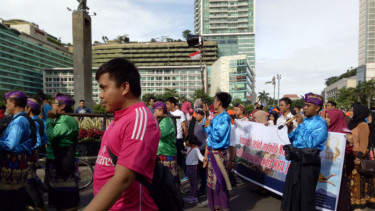 Parade Kebudayaan di Car Free Day