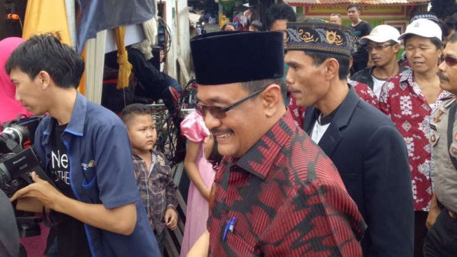 Calon wakil gubernur petahana DKI Jakarta, Djarot Saiful Hidayat.