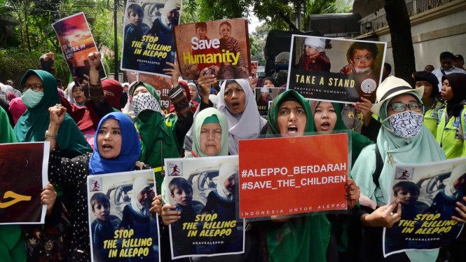 Aksi Solidaritas untuk Aleppo