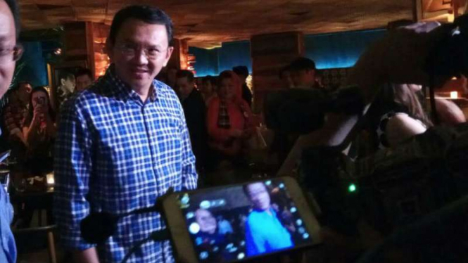 Gubernur DKI Jakarta nonaktif Basuki Tjahaja Purnama atau Ahok 