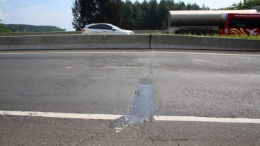 Keadaan Jembatan Tol Cisomang