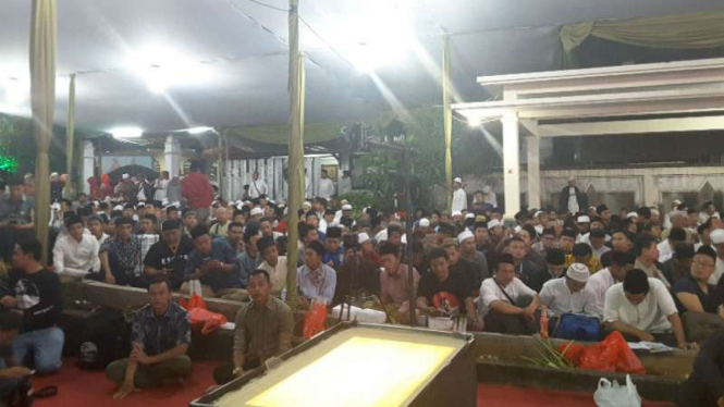 Persiapan acara Haul Gus Dur