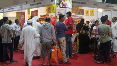 Booth pameran Indonesia di Jeddah International Trade Fair 2016
