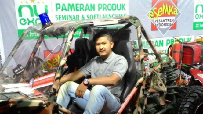 Mobil Offroad karya siswa SMK Maarif.