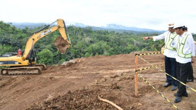 Proyek Jalan Tol Manado-Bitung (foto ilustrasi)