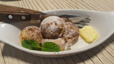 Poffertjes.